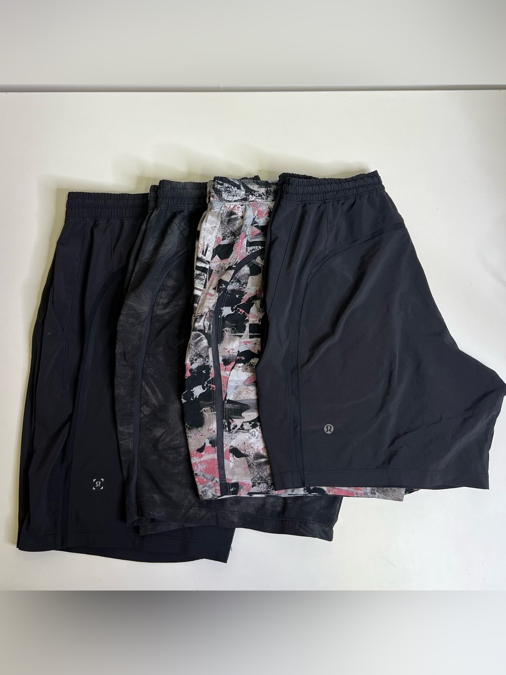 Lululemon Men's Pace Breaker Shorts Bundle (4) - Size Small